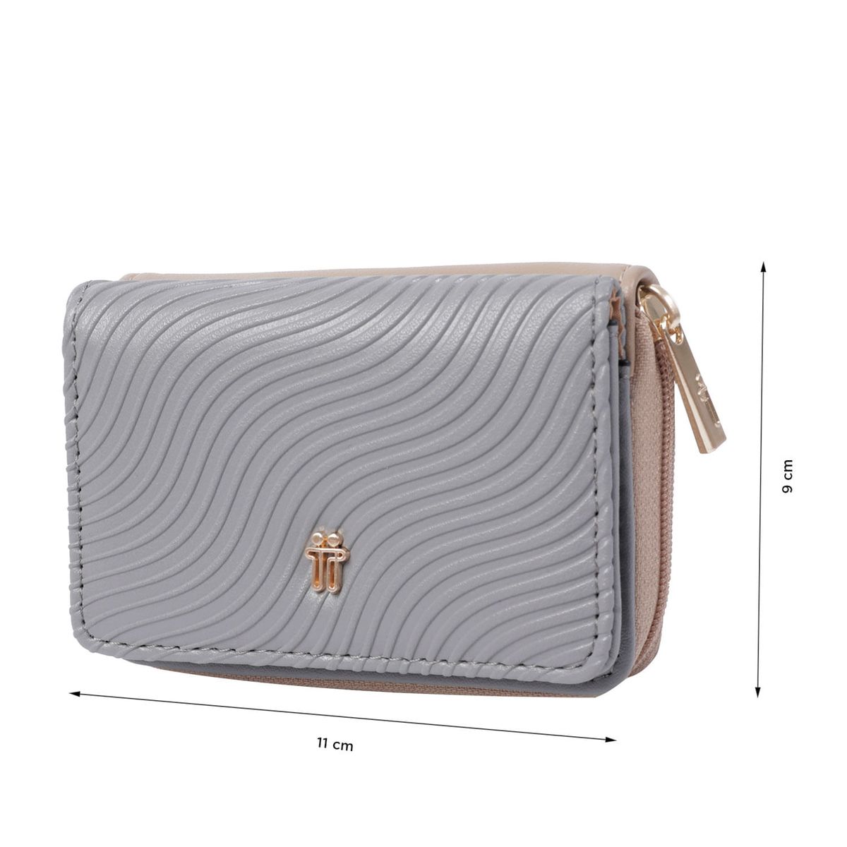 TOTTO - Billetera Mini Tipo Agenda Con Rfid Blocker