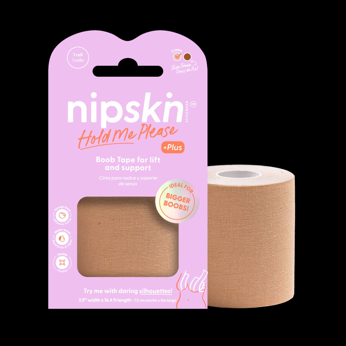 NIPSKIN - Cinta de realce talla PLUS- Boob Tape PLUS