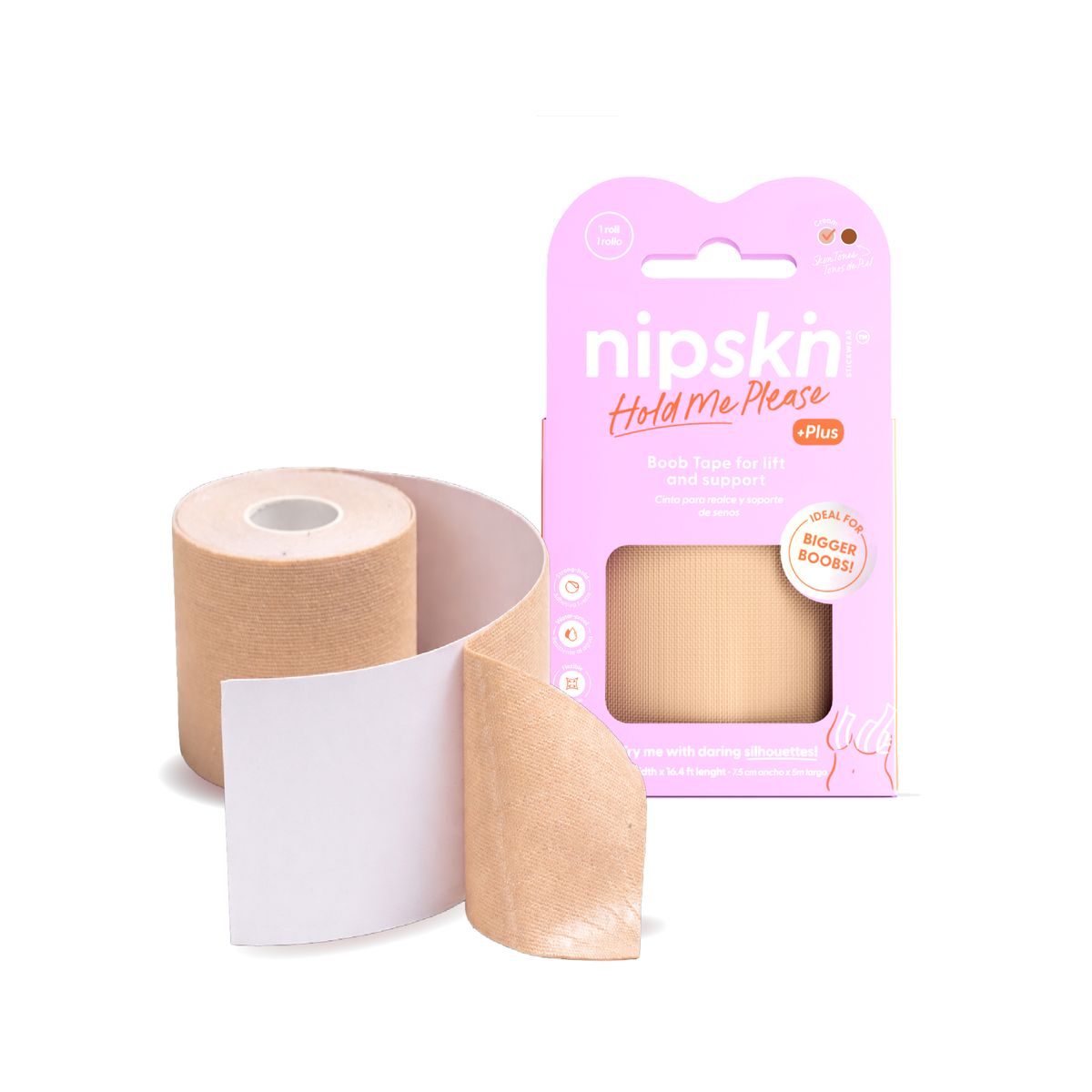 NIPSKIN - Cinta de realce talla PLUS- Boob Tape PLUS