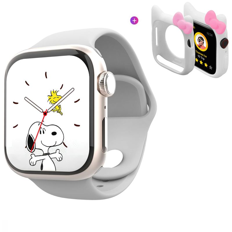 AMERICAN GENERICS - Reloj Inteligente Para Niños GPS Llamadas Juegos Notificaciones