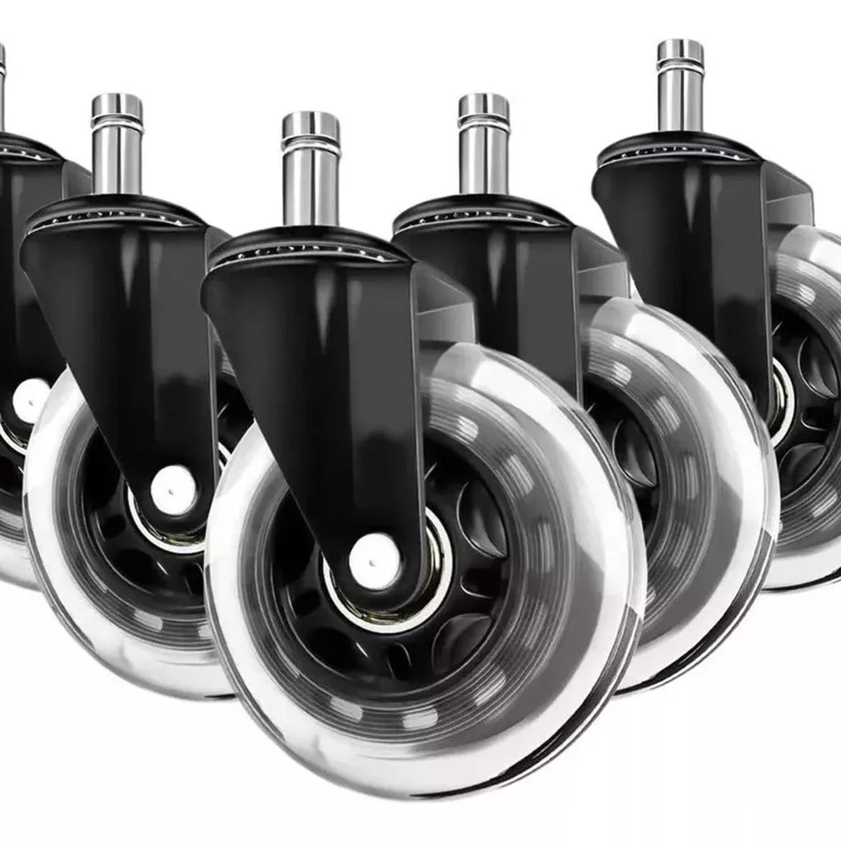 MAGNUX COMPANY - Ruedas Para Silla Escritorio Tipo Roller Set 5 Universales
