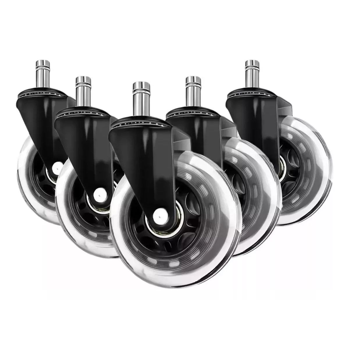 MAGNUX COMPANY - Ruedas Para Silla Escritorio Tipo Roller Set 5 Universales