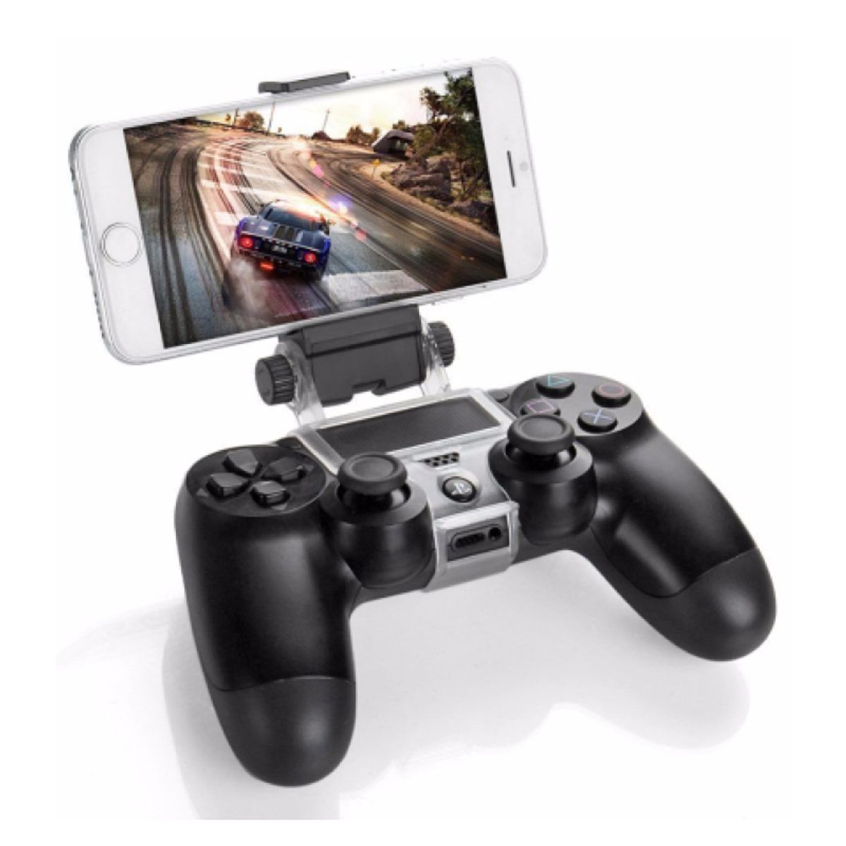 GENERICO - Soporte para Celular Base para Control Sony PS4 Dualshock 4.