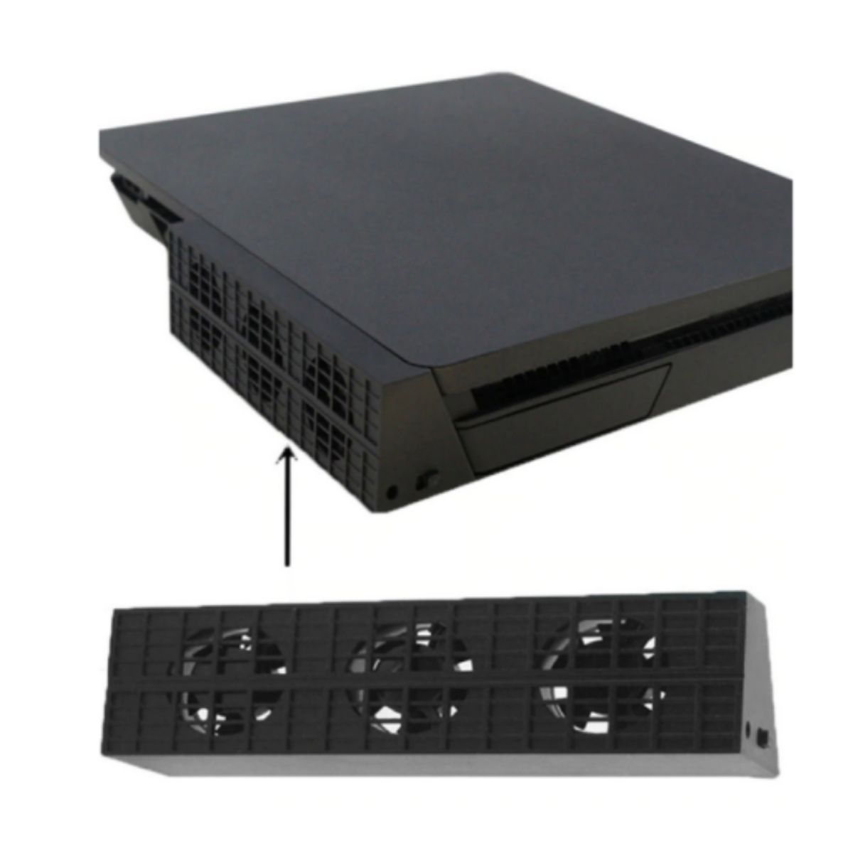 GENERICO - Ventilador Cooler Refrigeración Soporte para Sony PS4 Slim.