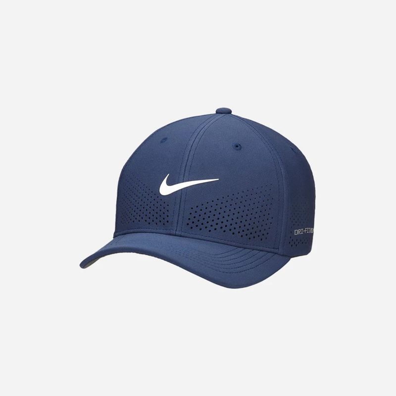 NIKE - GORRA NIKE DRIFIT ADV CLUB  FB5636-410 AZUL BLANCO_.
