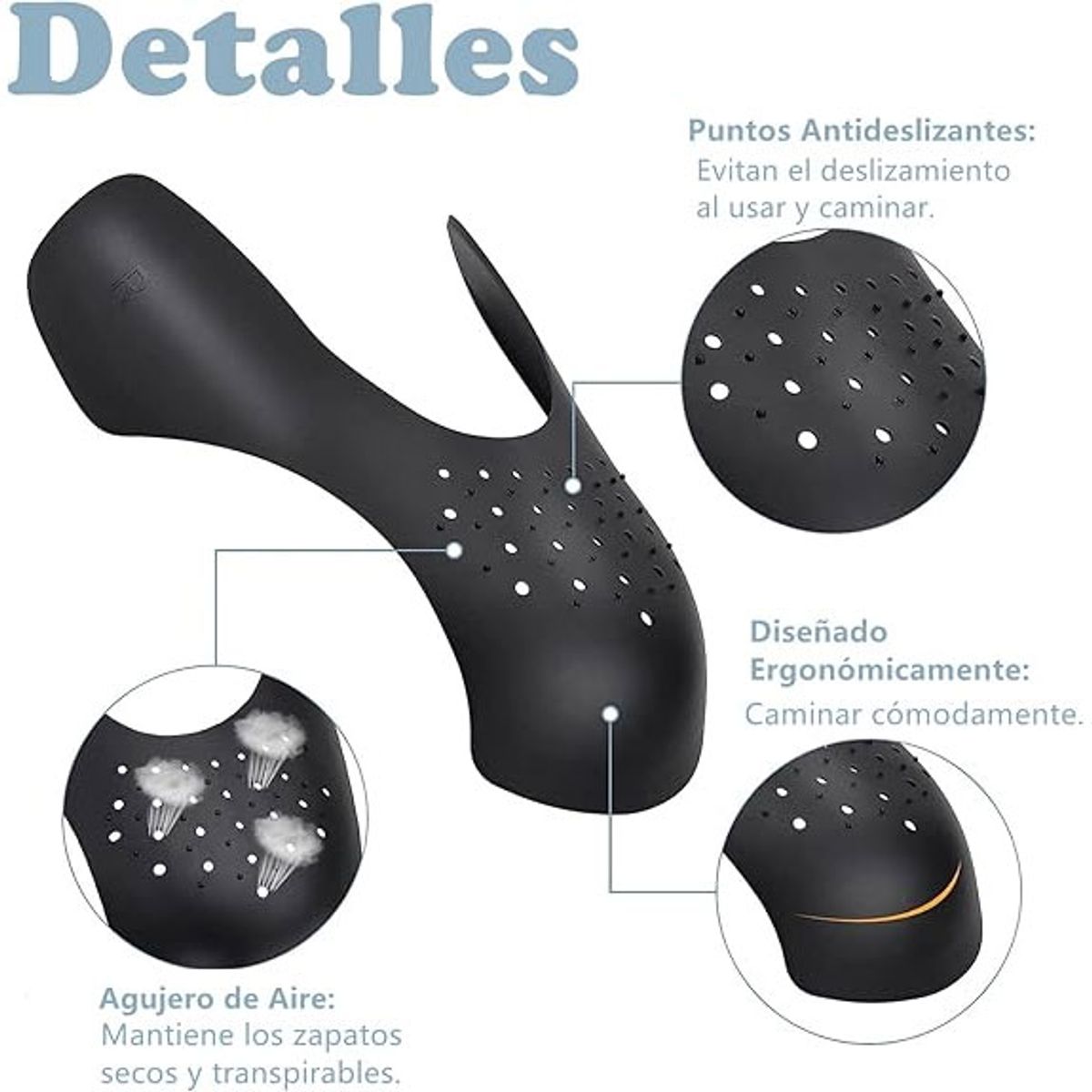 GENERICO - Protector Tenis - Plantillas Antiarrugas - Sneaker Shields