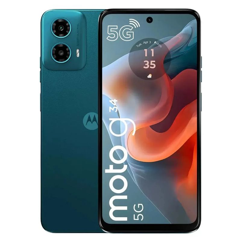 MOTOROLA - Celular MOTOROLA G34 256GB Verde