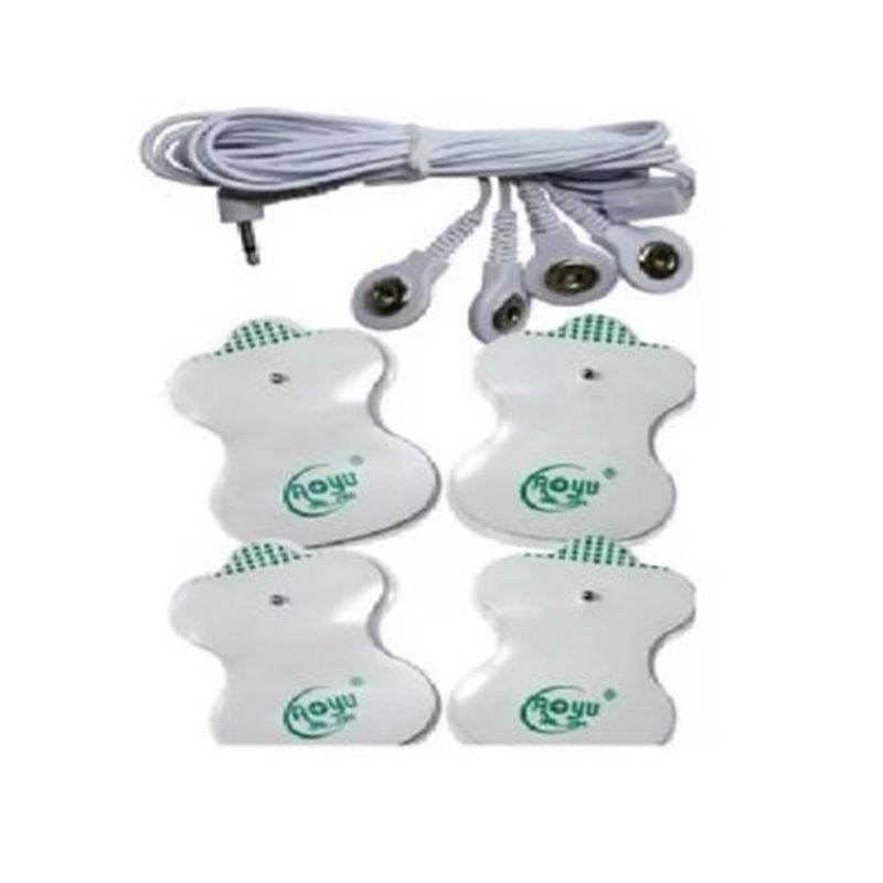 GENERICO - Repuesto Cable Electrodos Parche Pad Para Gimnasia Pasiva