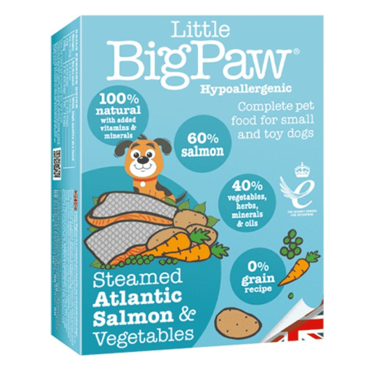 WUUFU - Comida Humeda Little BigPaw Terrina de Salmon y Vegetales