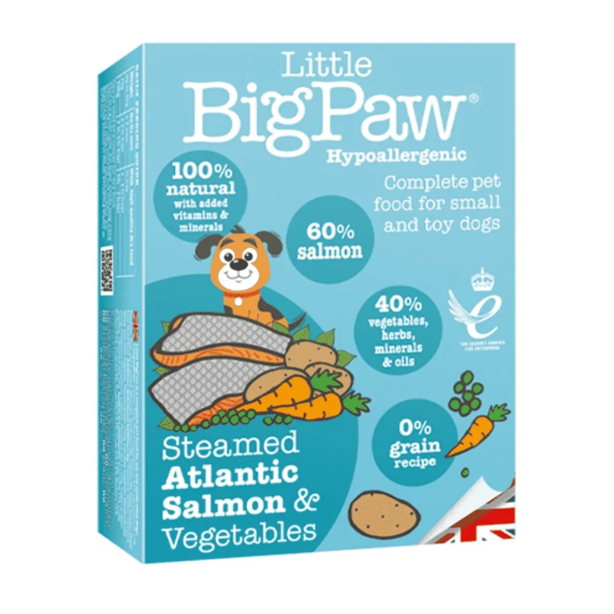 WUUFU - Comida Humeda Little BigPaw Terrina de Salmon y Vegetales