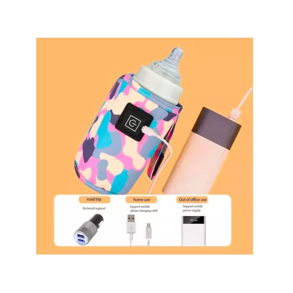 GENERICO - Calentador de Teteros Eléctrico Recargable