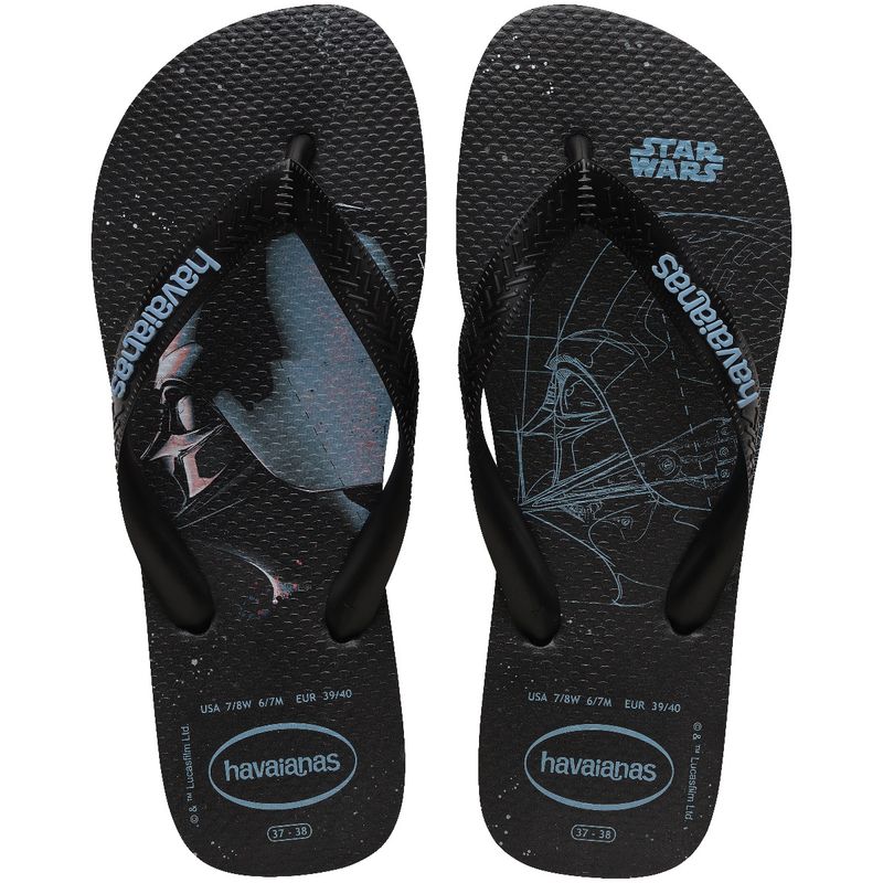HAVAIANAS - Chanclas Sandalias Havaianas Star Wars Negro-Negro