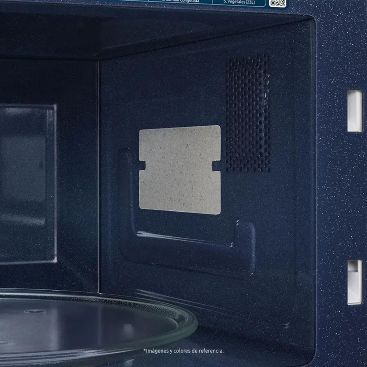 SAMSUNG - Horno Microondas SAMSUNG 0.8 MS23DG4504ATCO 23Lts Negro