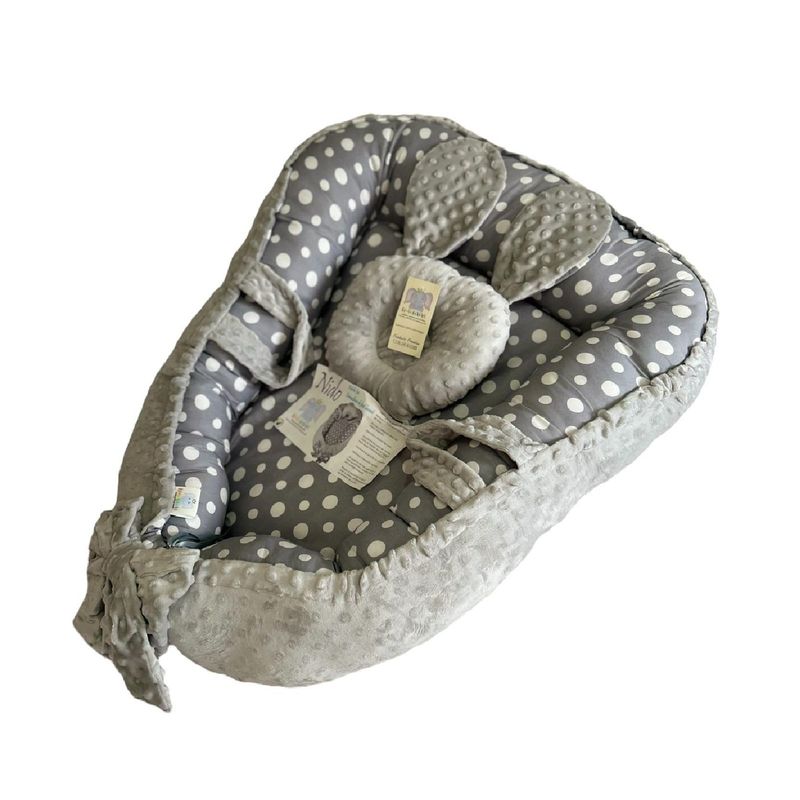 GENERICO - Cojin Nido Bebe Antialergico+Almohada Moldeadora