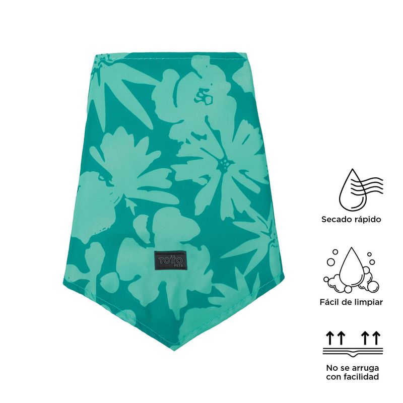 TOTTO - Pañuelo Menta Doble Faz 2.0 Verde XL