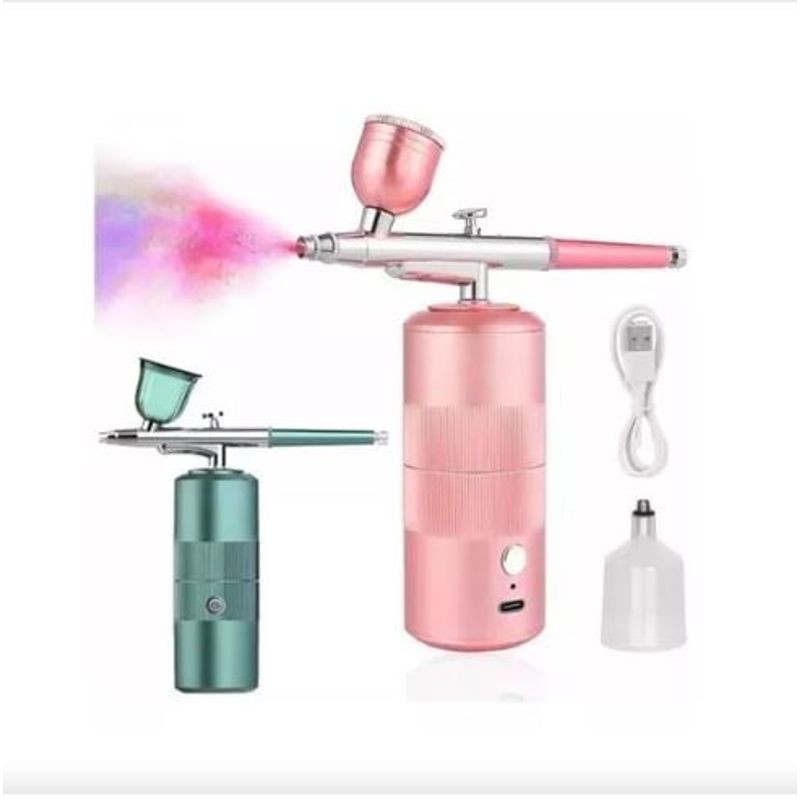 GENERICO - Aerógrafo Mini Compresor Portátil Eléctrico