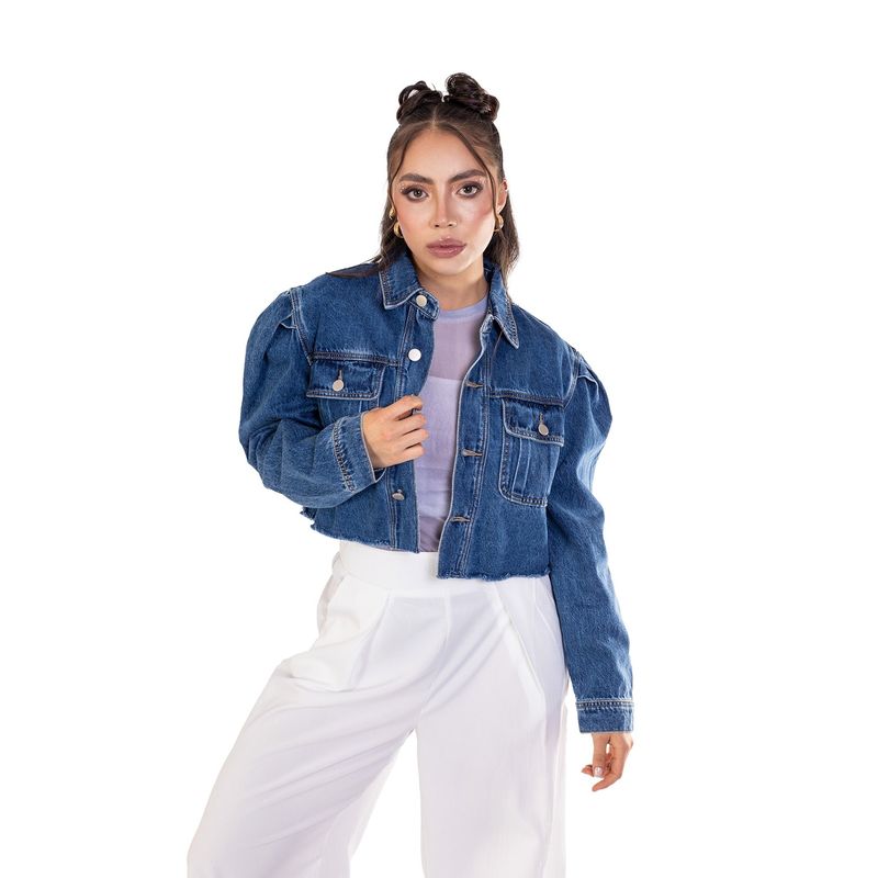 DREAMER - Chaqueta Denim Para Mujer_.