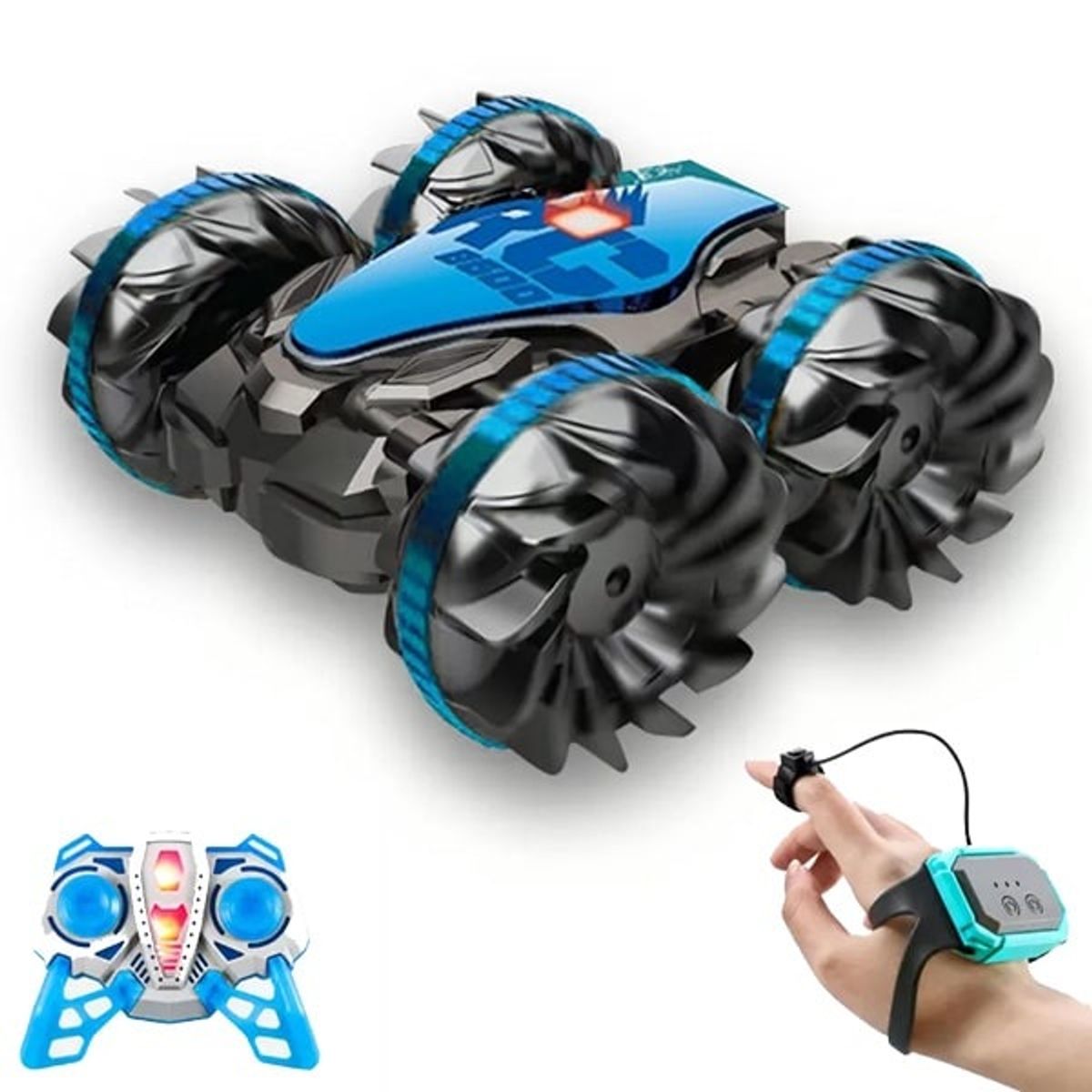 GENERICO - CARRO CONTROL REMOTO MINI ANFIBIO SENSOR