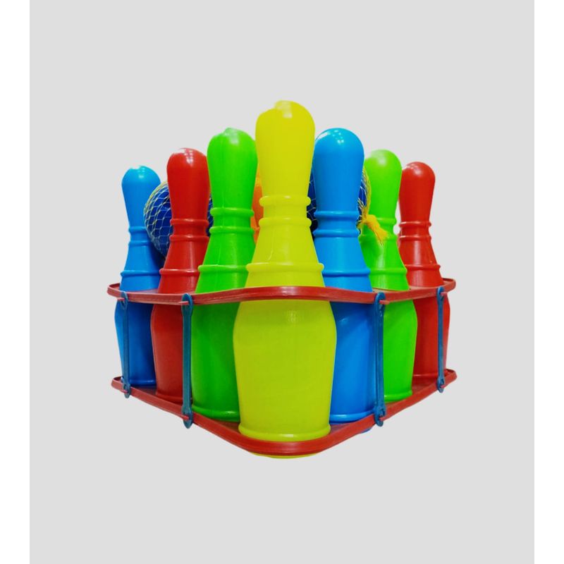 GENERICO - Juego de Bolos Plásticos