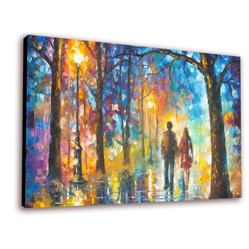 ART INDUSTRY - Cuadro 50x30 Cms Decorativo Tipo Oleo Camino 3