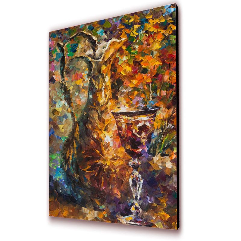 ART INDUSTRY - Cuadro 50x30 Cms Decorativo Tipo Oleo Bodegón