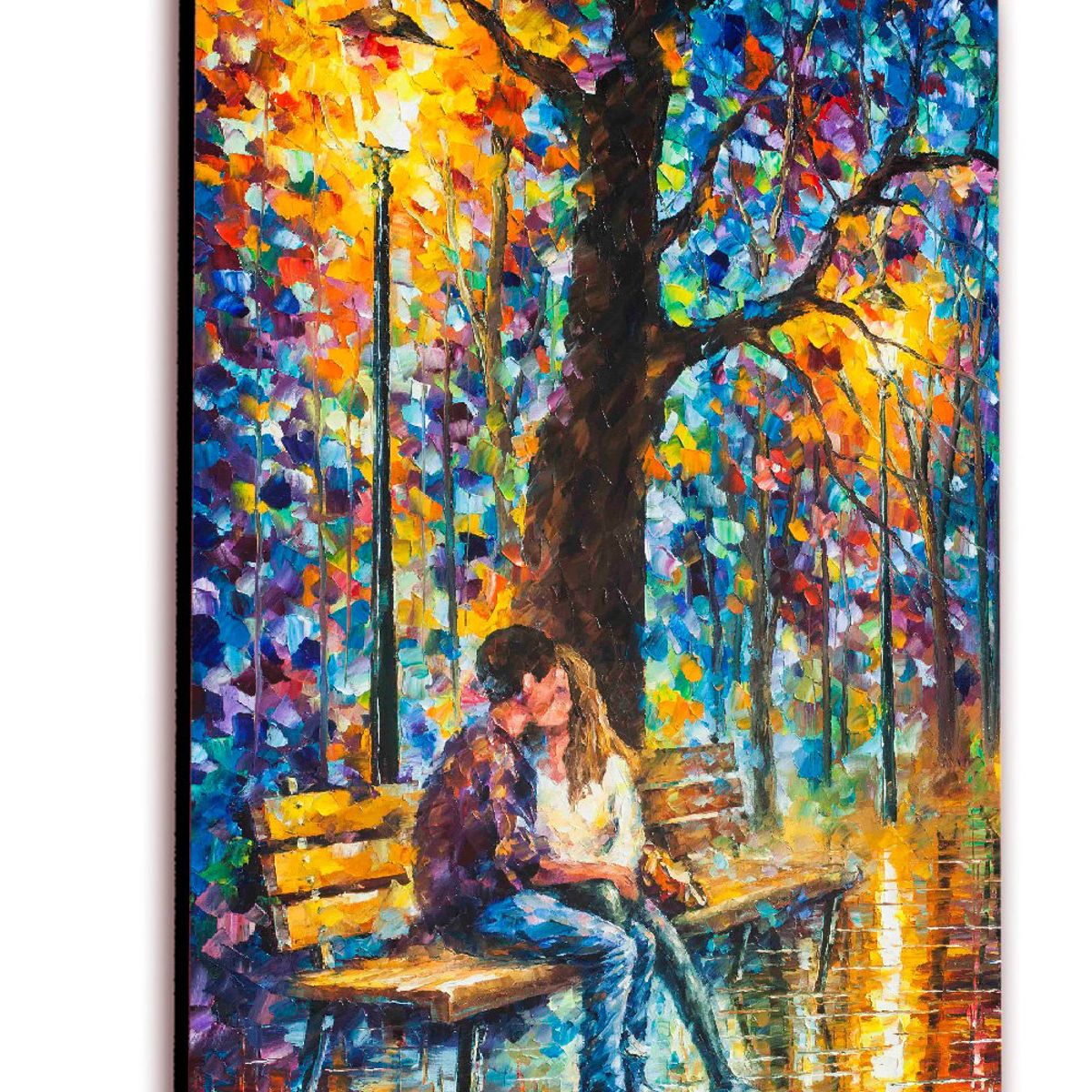 ART INDUSTRY - Cuadro 50x30 Cms Decorativo Tipo Oleo Amor 5