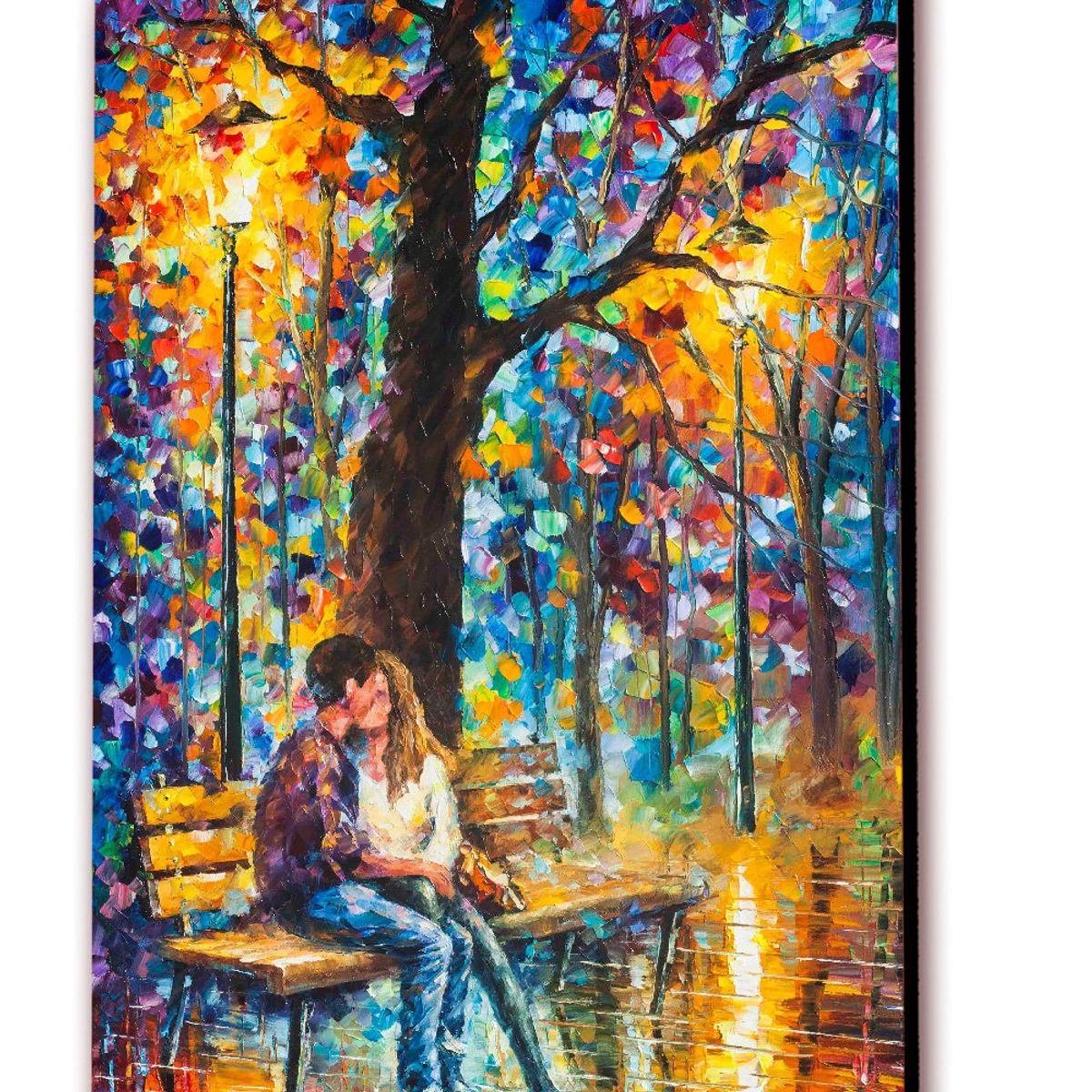 ART INDUSTRY - Cuadro 50x30 Cms Decorativo Tipo Oleo Amor 5