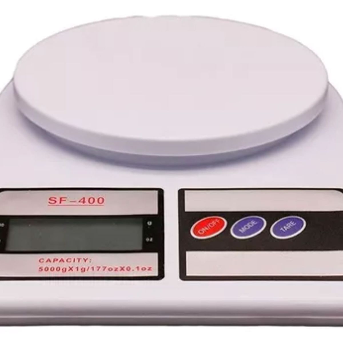 GENERICO - Balanza Gramera Para Alimentos Base Plastica 5kg Cozinha
