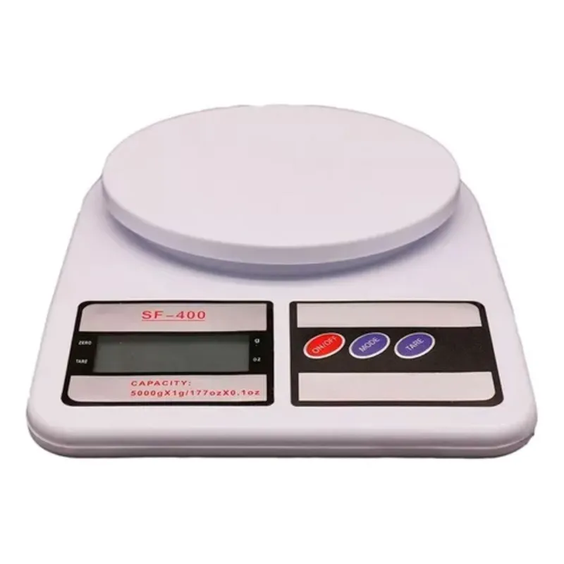 GENERICO - Balanza Gramera Para Alimentos Base Plastica 5kg Cozinha