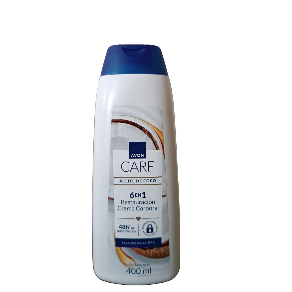 AVON - Crema corporal Aceite de Coco 6 en 1 Avon Care 400 ml