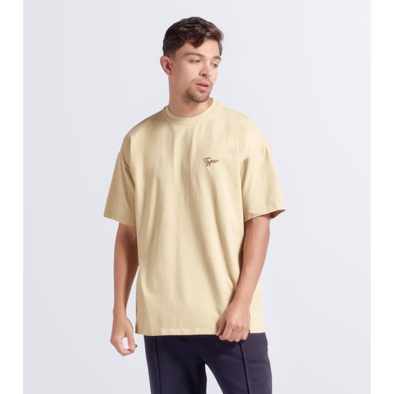 TYPER - Camiseta Para Hombre Oversize Typer.-