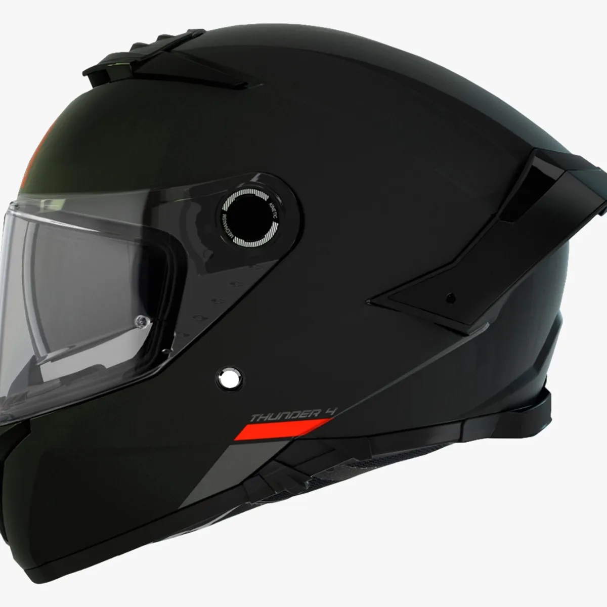 MT HELMETS - CASCO MT THUNDER 4 CERTIFICADO ECE2206 NEGRO MATE TALLA S