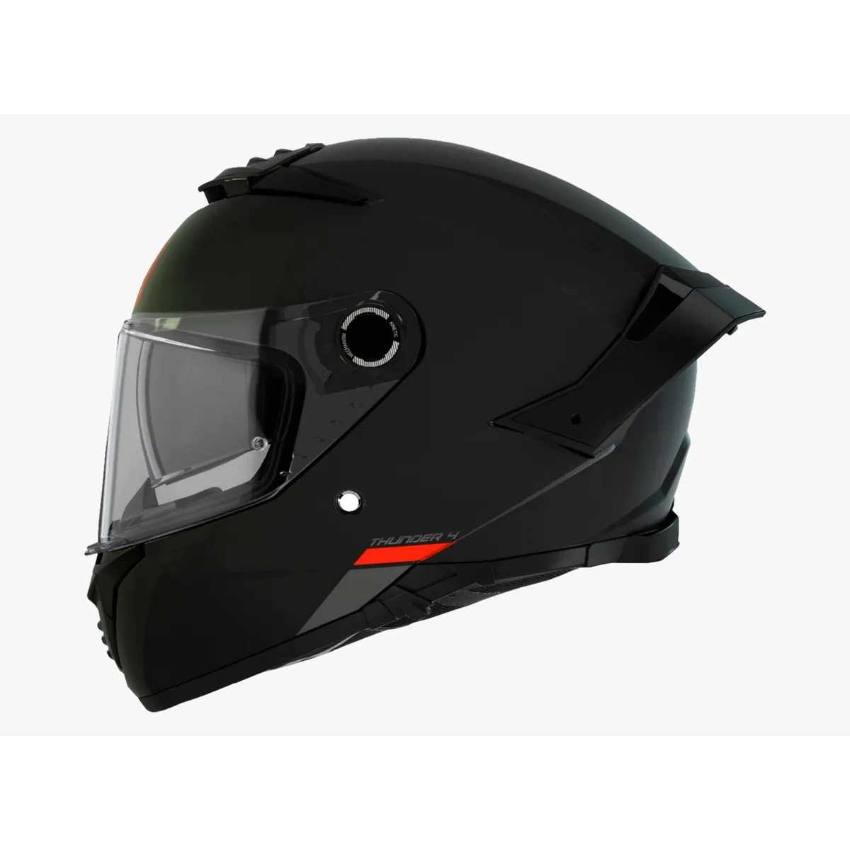 MT HELMETS - CASCO MT THUNDER 4 CERTIFICADO ECE2206 NEGRO MATE TALLA S