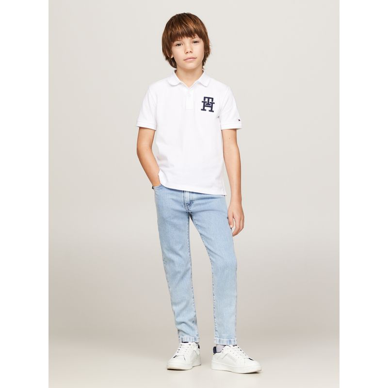 TOMMY HILFIGER - Jeans De Niño TH Modern Con Efecto Desteñido Tommy Hilfiger