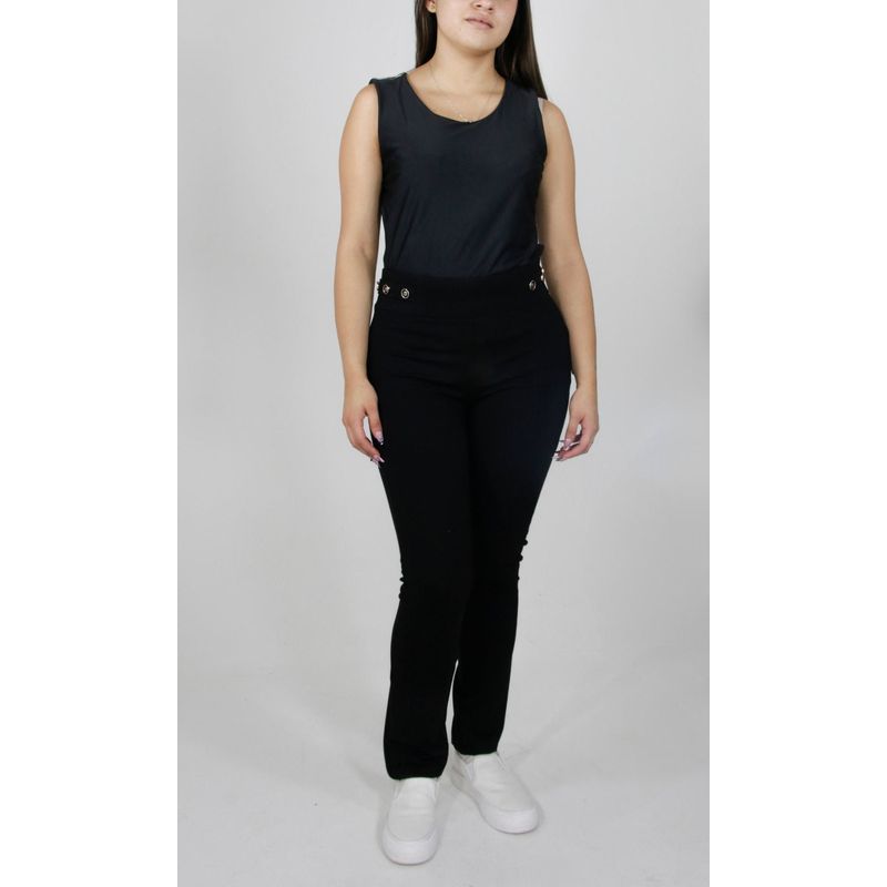 L Y H - Leggins Para Mujer Negro Marca L&H