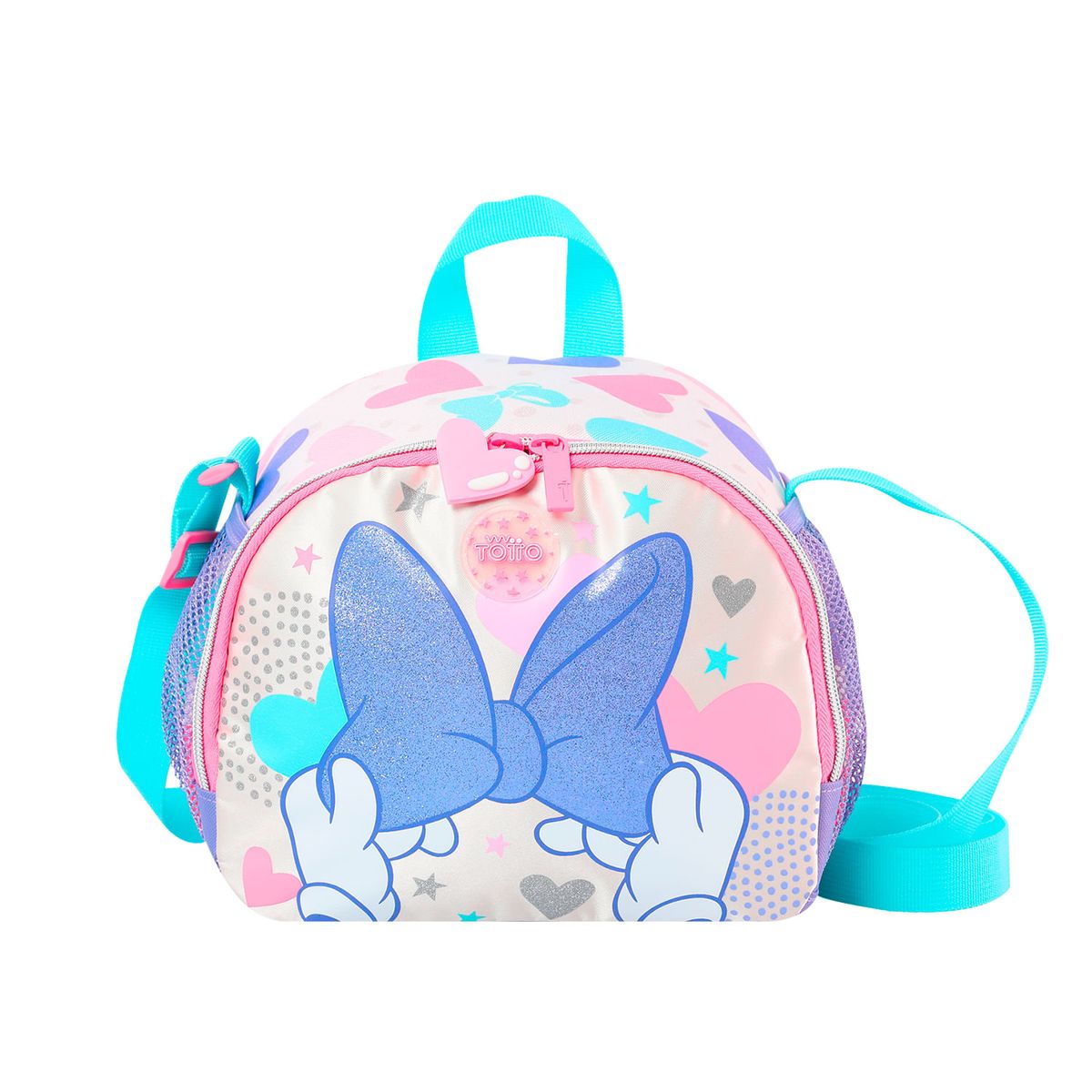 TOTTO - Lonchera para Niña Minnie Blanca