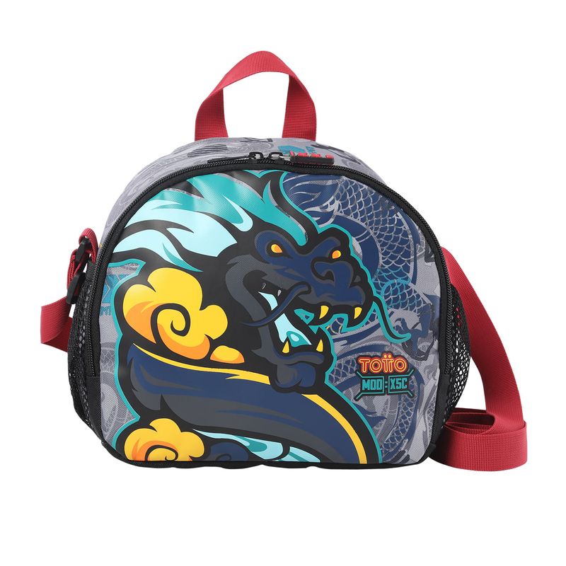 TOTTO - Lonchera Para Niño Lonchera Raiyu gris
