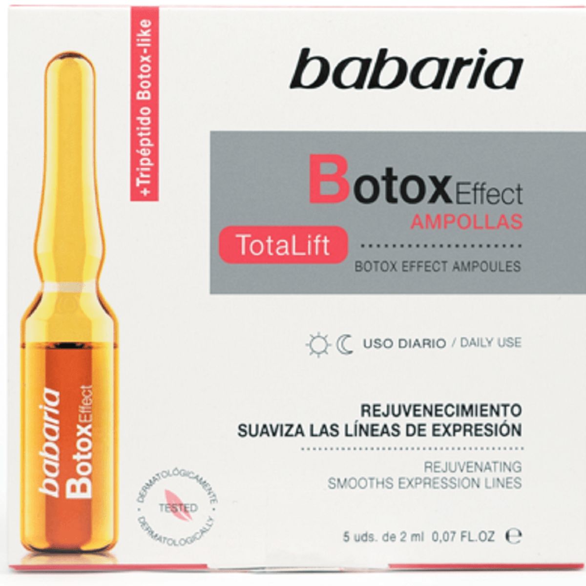 BABARIA - Ampolletas Babaria Botox Effect X 2ml X 5Und