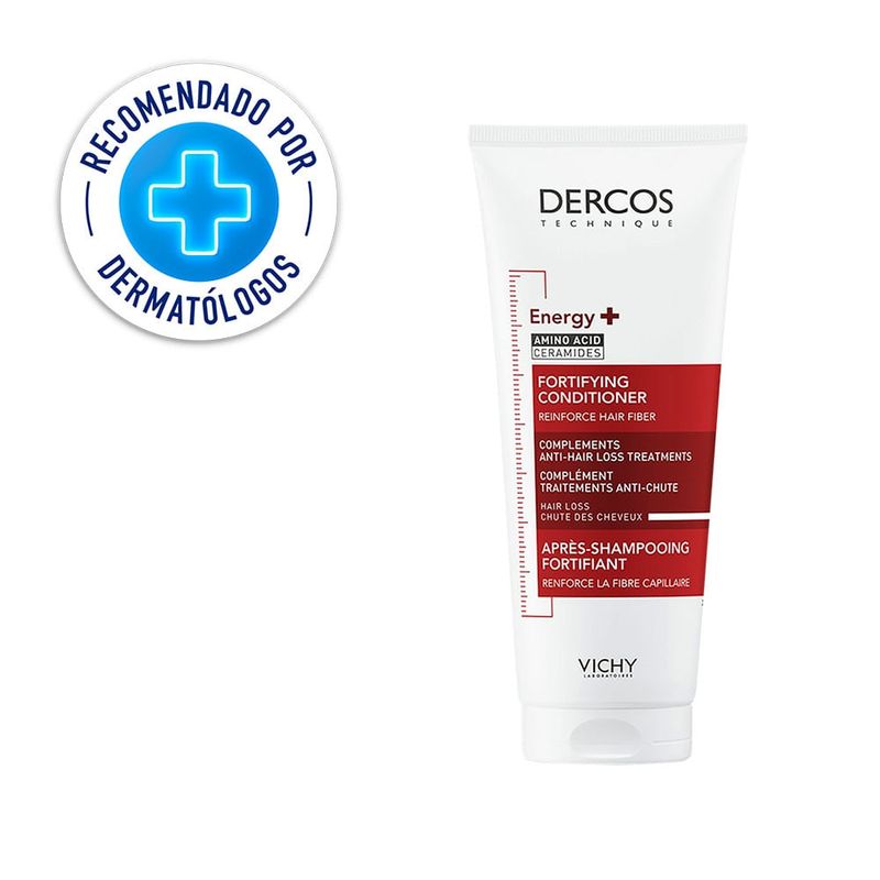 VICHY - Acondicionador Dercos Fortificante Energy + X 200ml