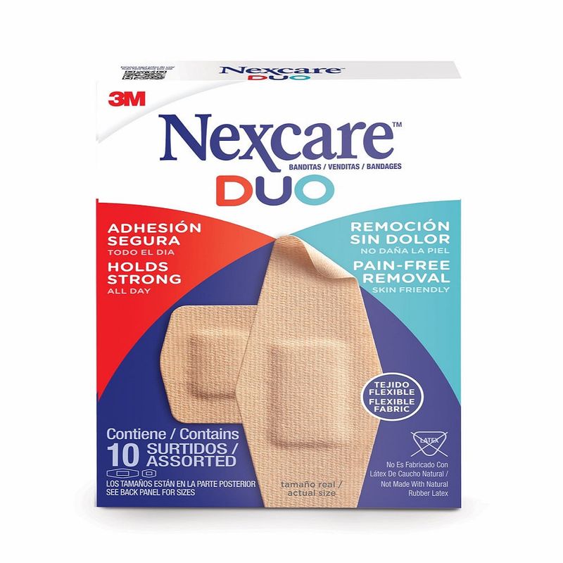 NEXCARE - Curas Surtidos Nexcare Duo X 10Und