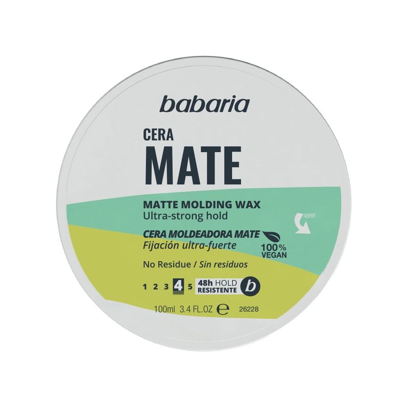 BABARIA - Cera Babaria Moldeadora Mate X 100ml