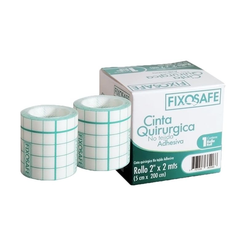 GENERICO - Cinta Quirurgica Fixosafe Adhesiva X 5cm X 2m