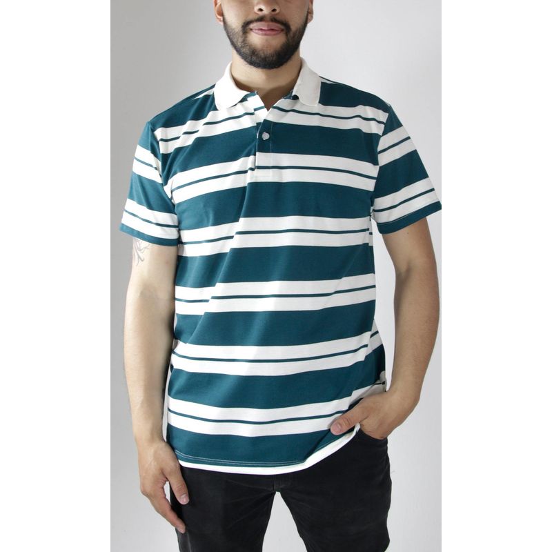 L Y H - Camiseta Para Hombre Verde Marca L&H