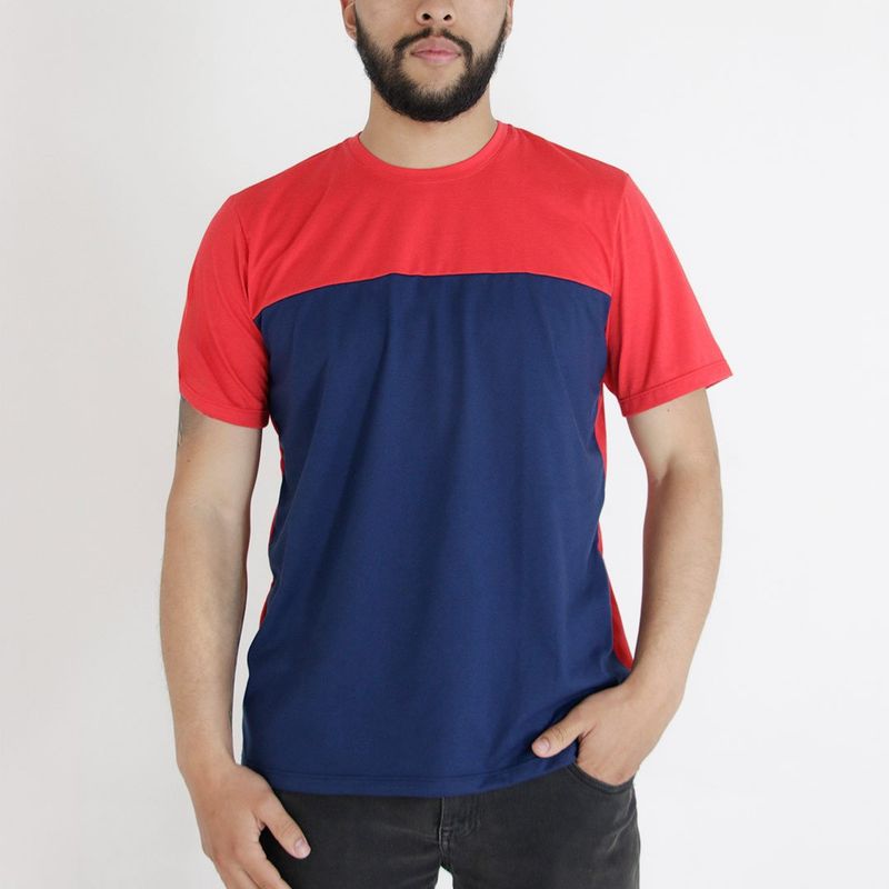 L Y H - Camiseta Para Hombre Azul Marca L&H