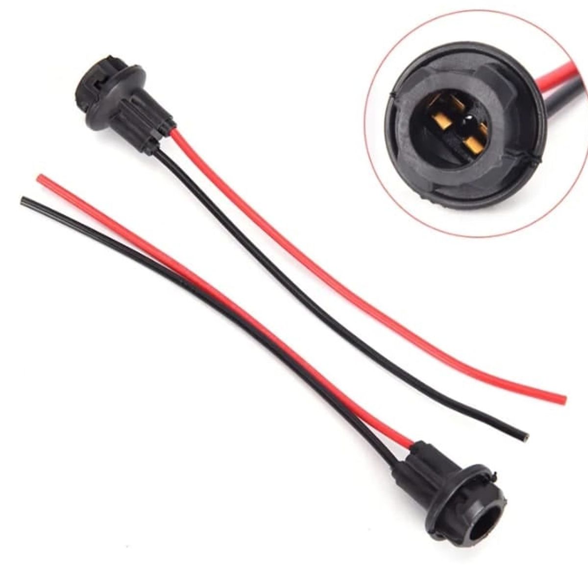 ACCESSMATIC - 3 SOCKET DE COCUYO T10 PARA CARRO Y MOTO FACIL INSTALACION