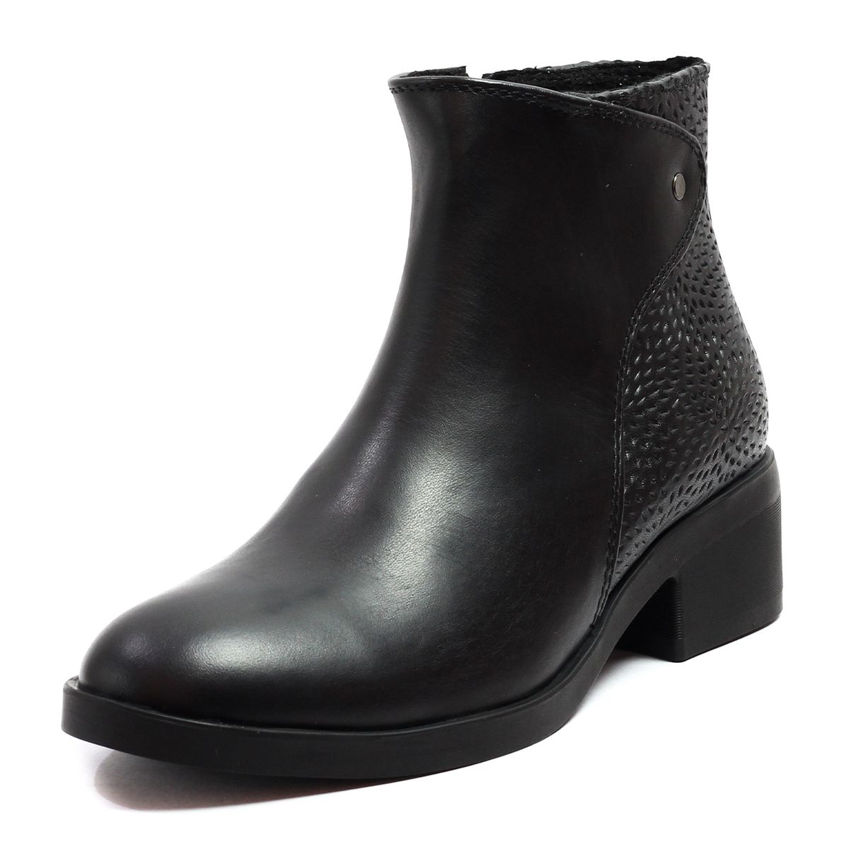 VIAR - Botines Cuero Mujer VIAR Paulina Negro