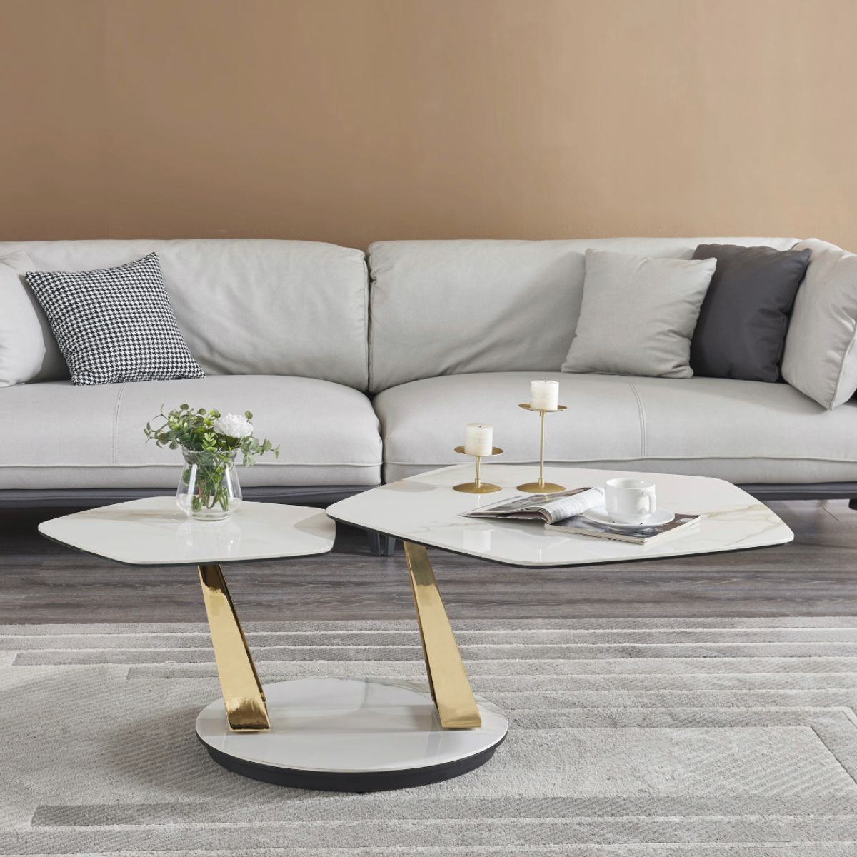 LEXYN HOME - mesa de centro  giratoria  Opera