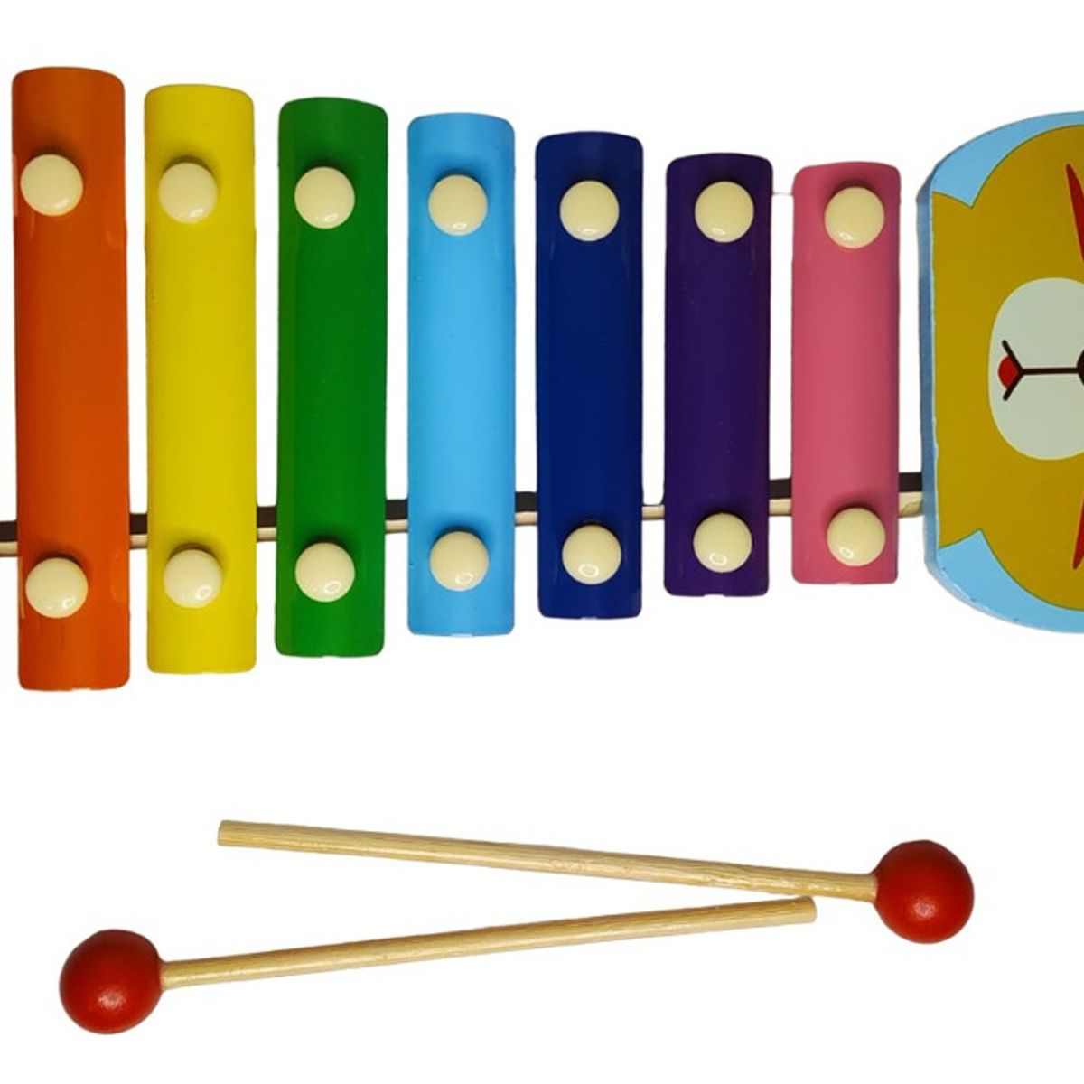 GENERICO - Xilófono Marimba Animales Madera Juguete Infantil Grande