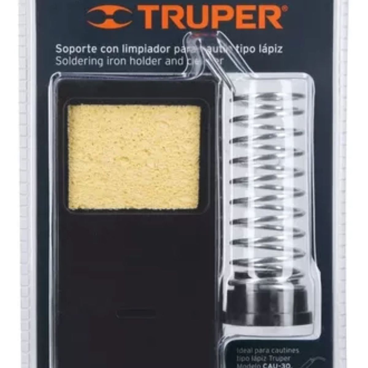 TRUPER - Base Para Cautín Con Esponja Limpiadora Truper