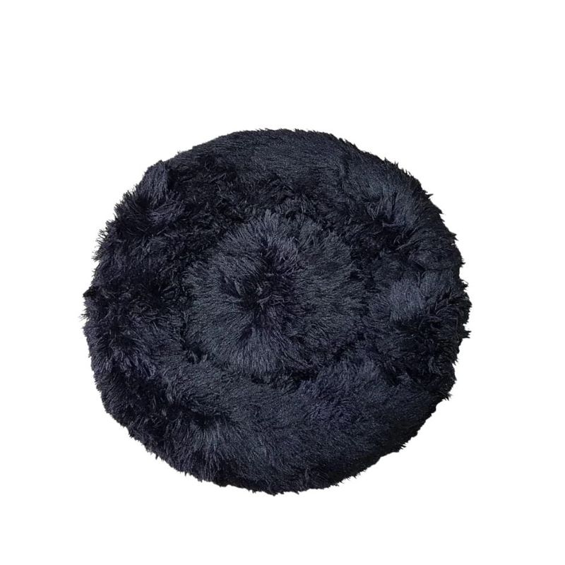 PETS ACCESORIOS - Cama Antiestres Gato O Perro Mediana Negra